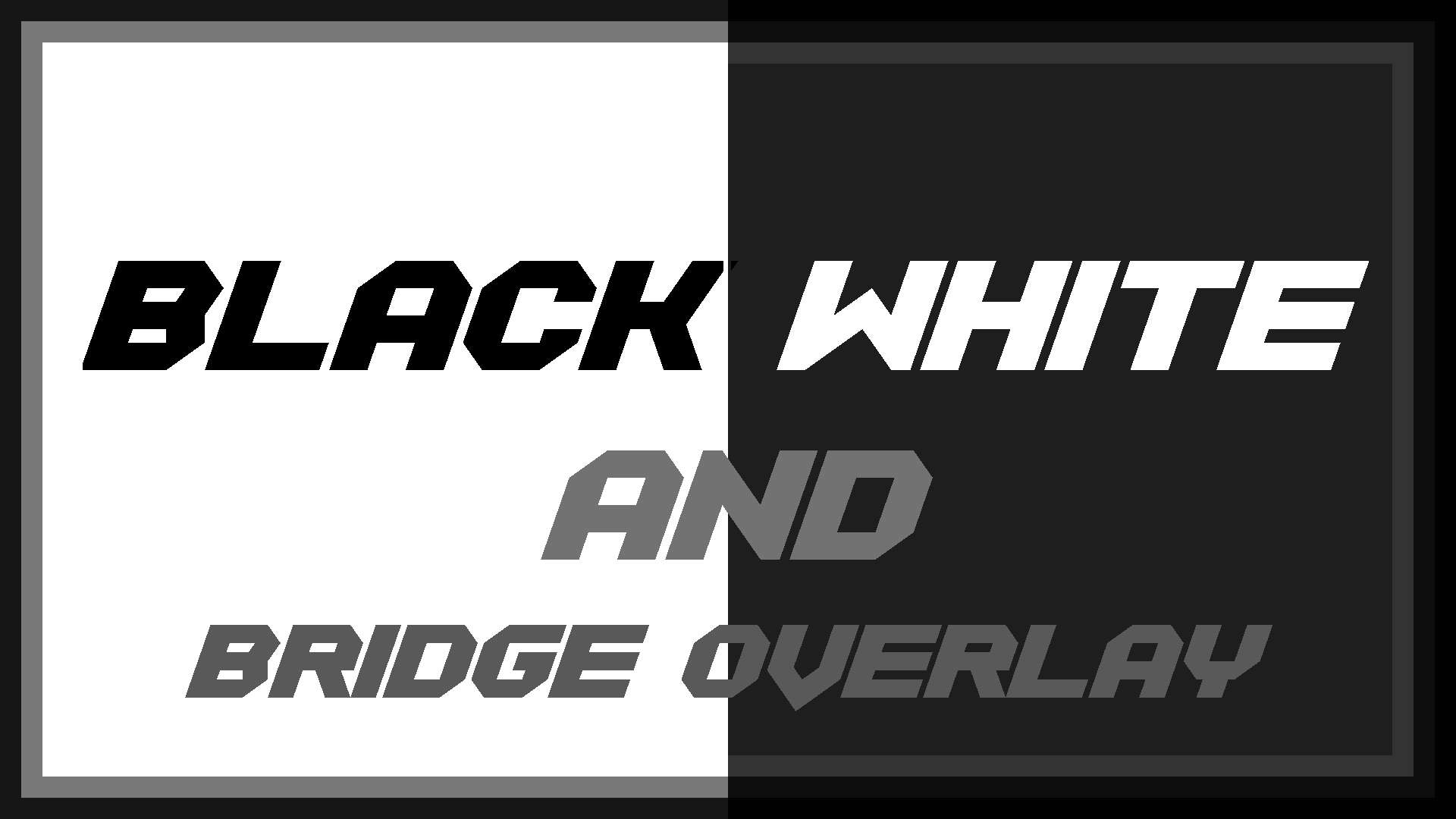 Black And White Bridge Overlay 16x by Toyok on PvPRP